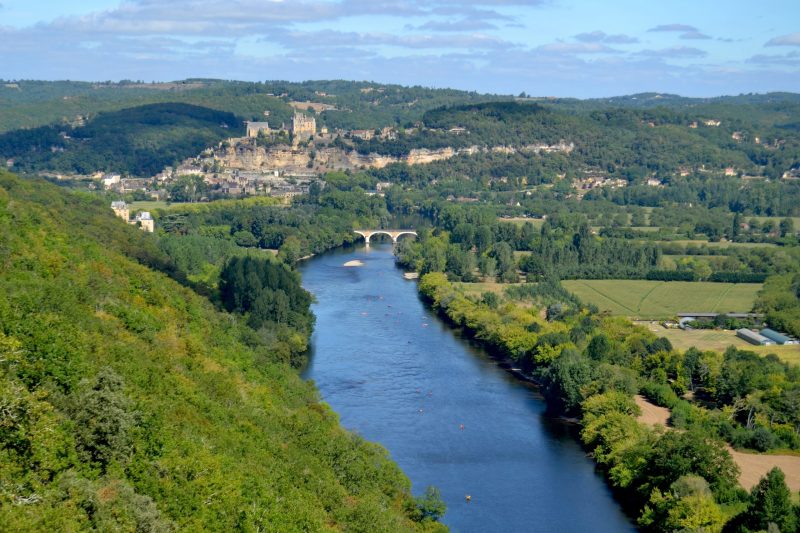 vue sur la Dordogne Périgord Noir