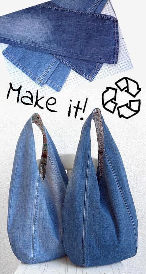 comment créer un totbag avec un jean 