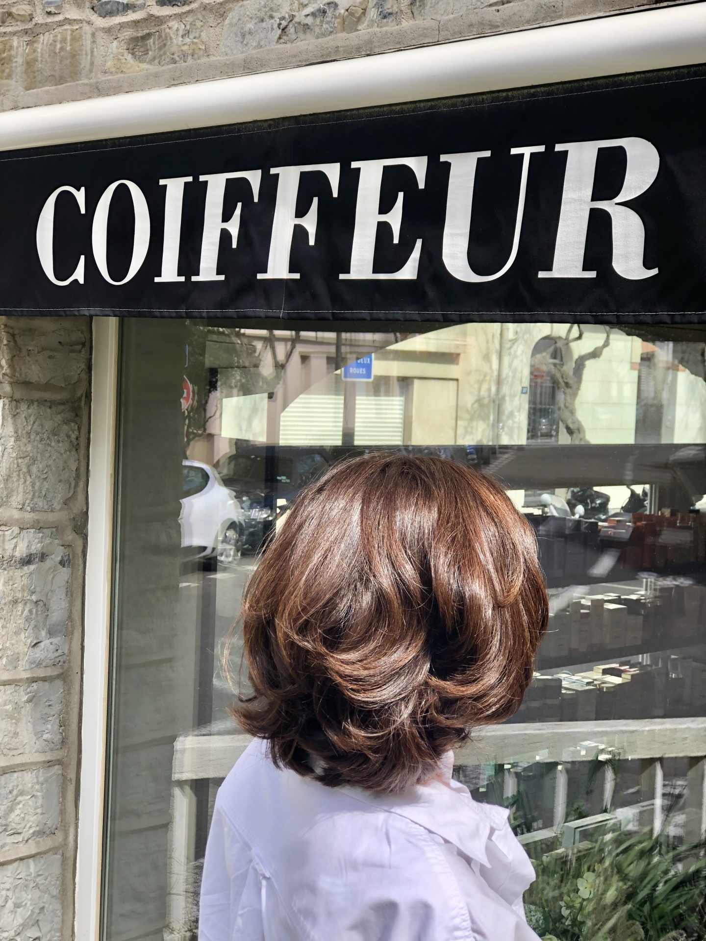 Coiffure avec coloration INOA