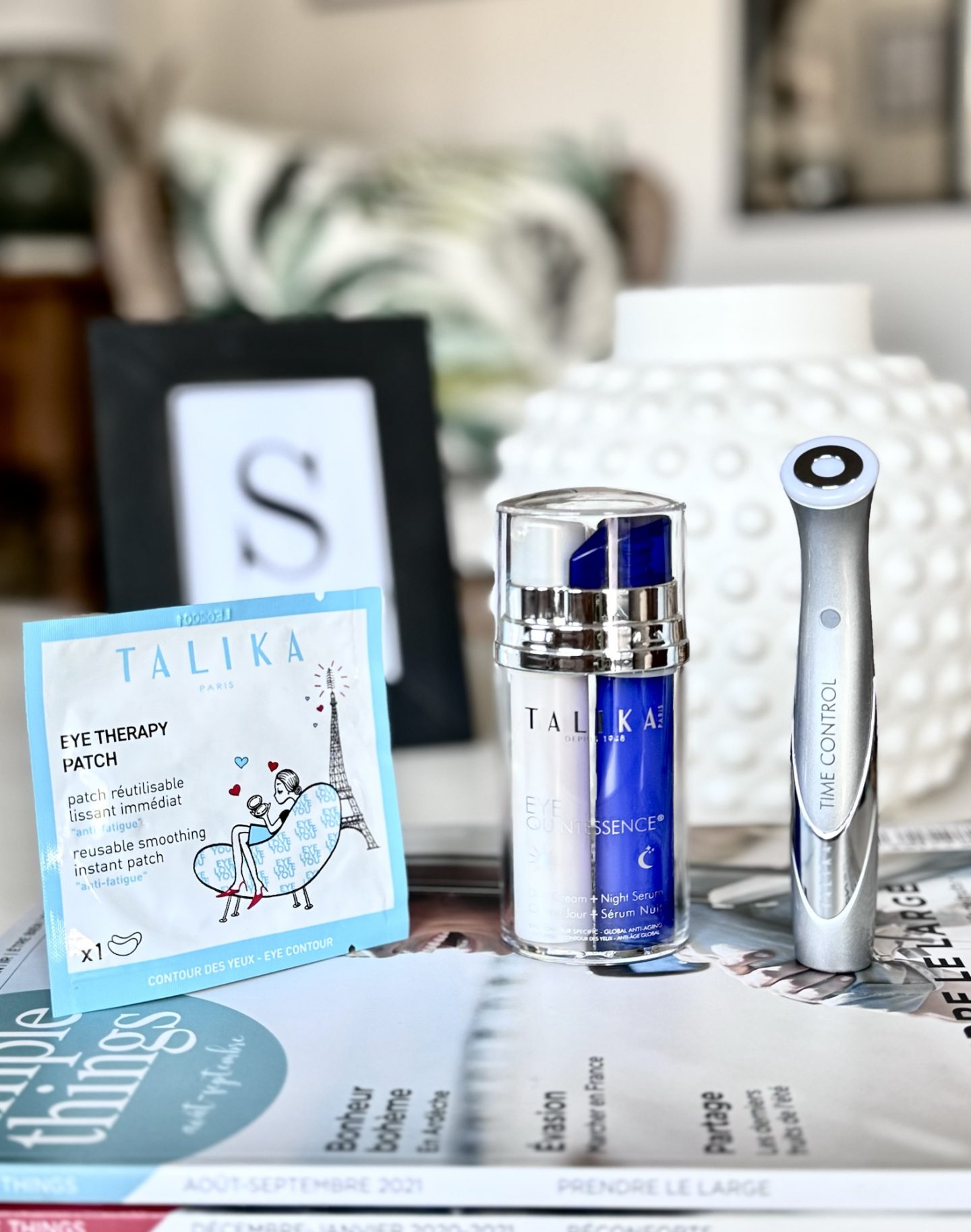 prendre soin du contour des yeux avec talika