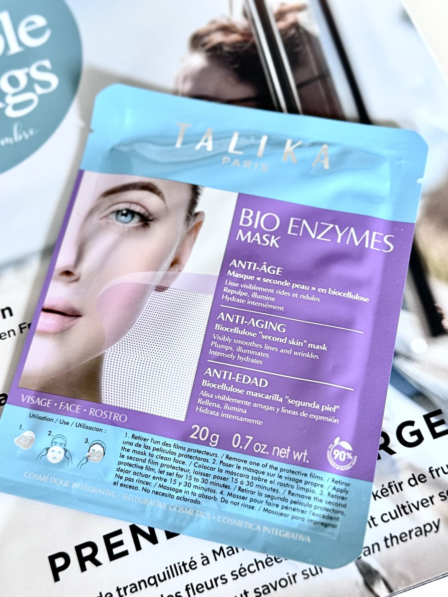 meilleur masque anti-rides