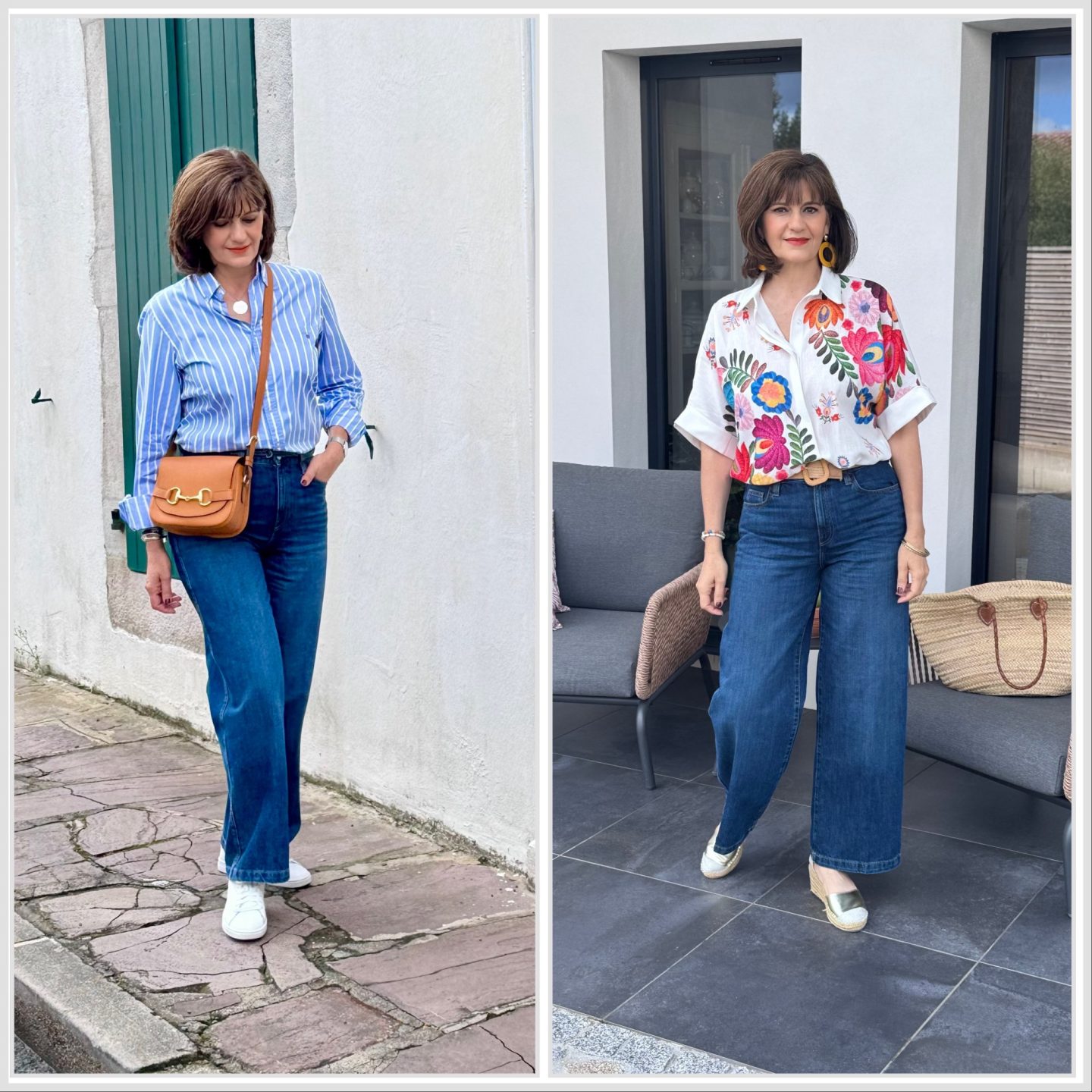 comment porter le jean wide leg 