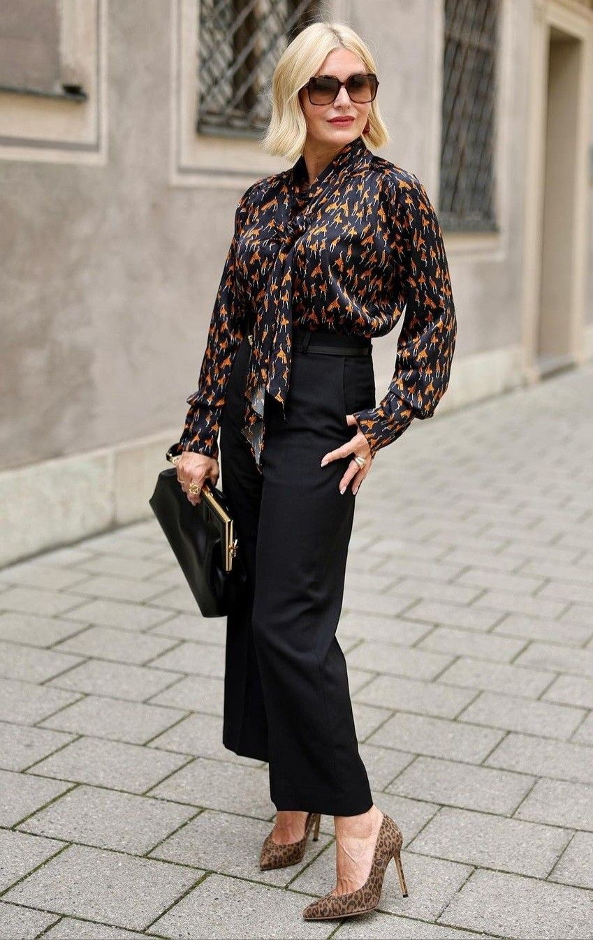 look élégant avec du léopard 