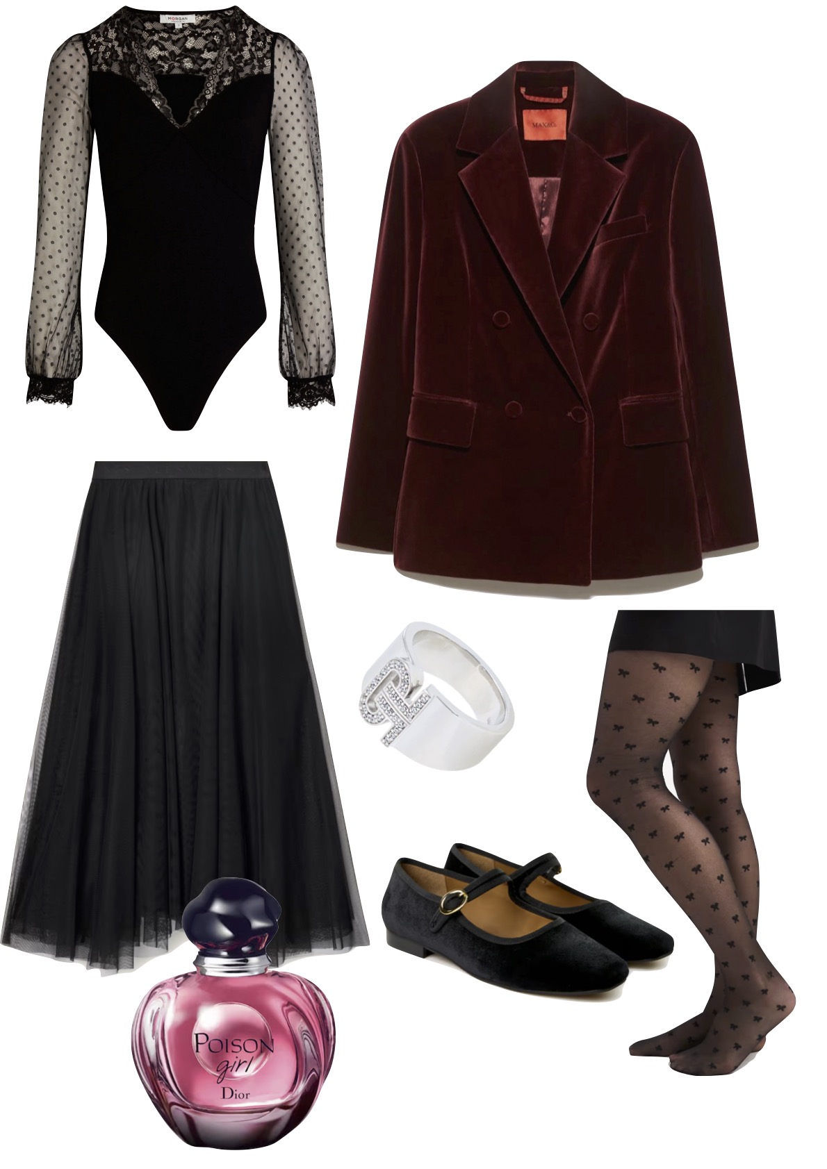 look avec un jupon en tulle