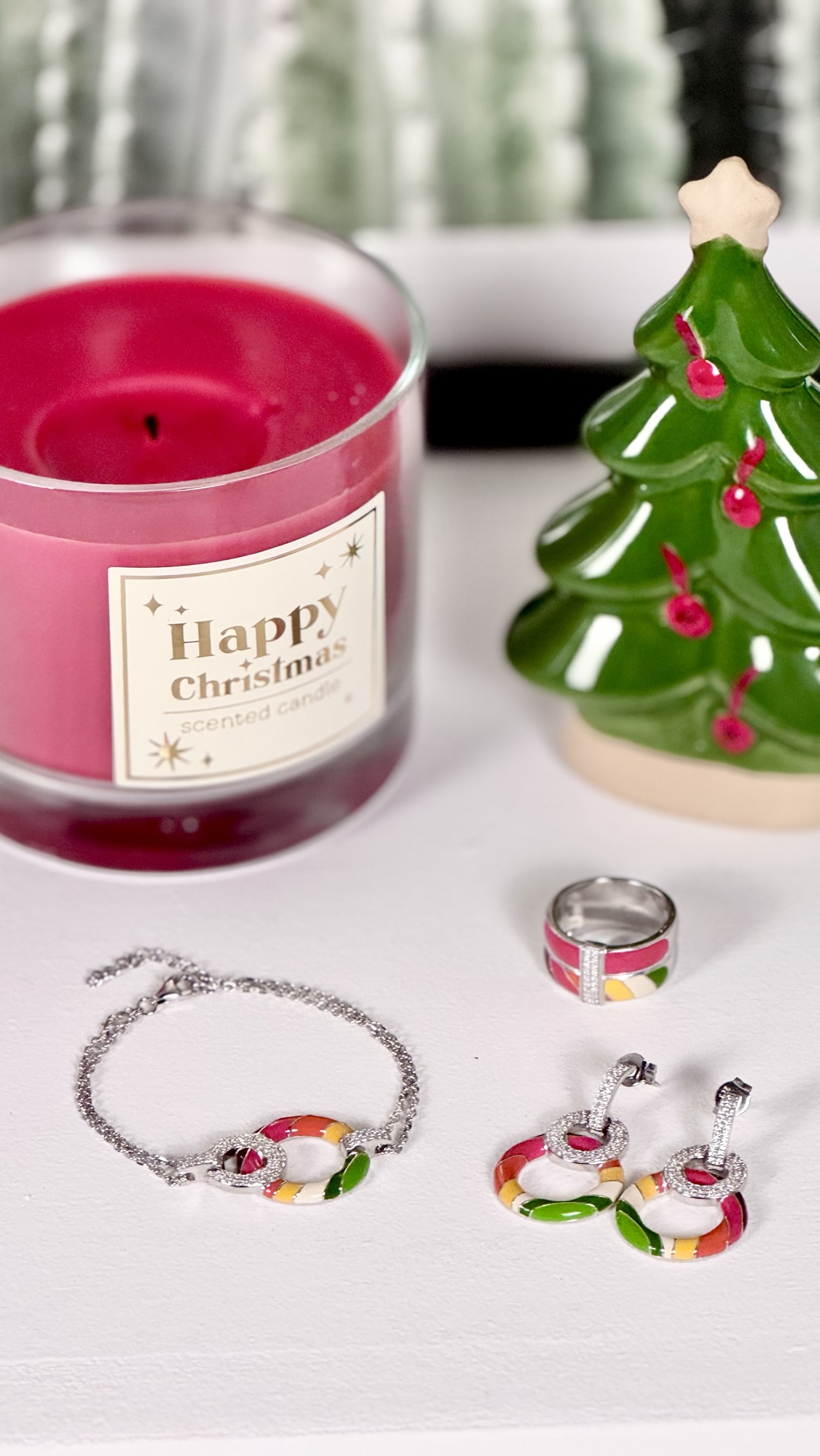 bijoux colorés en argent 