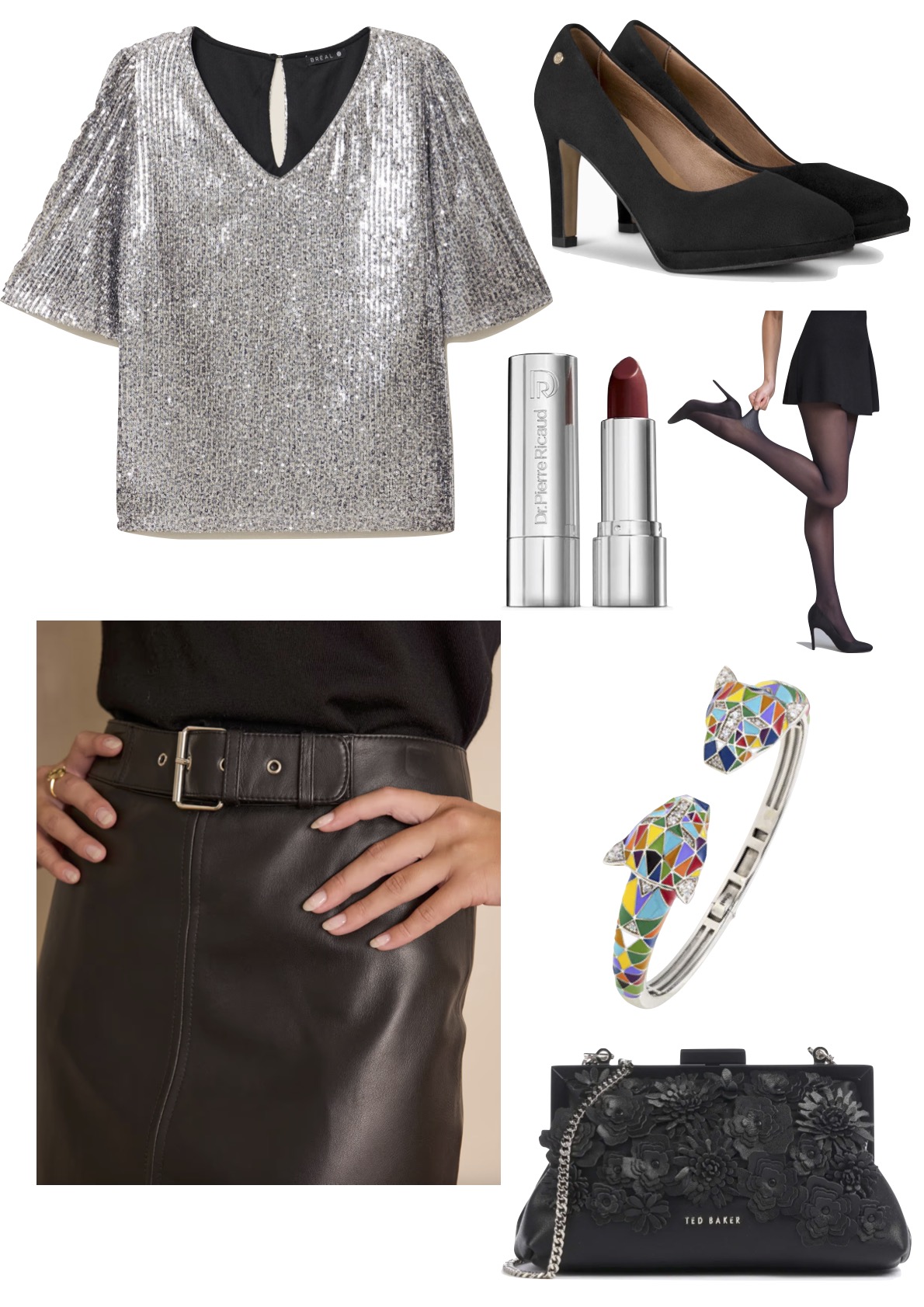 idées de tenues glamrock 