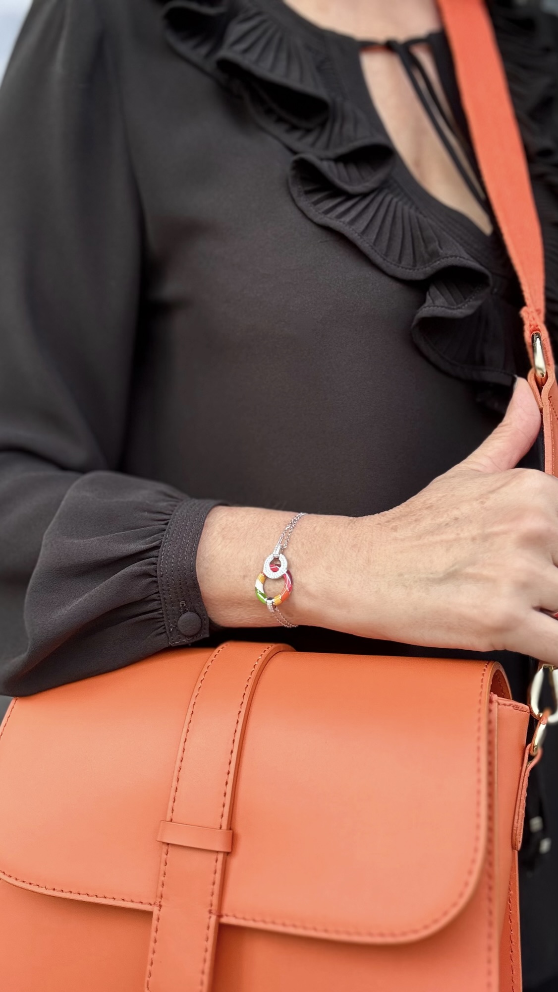 bracelet argent élégant 