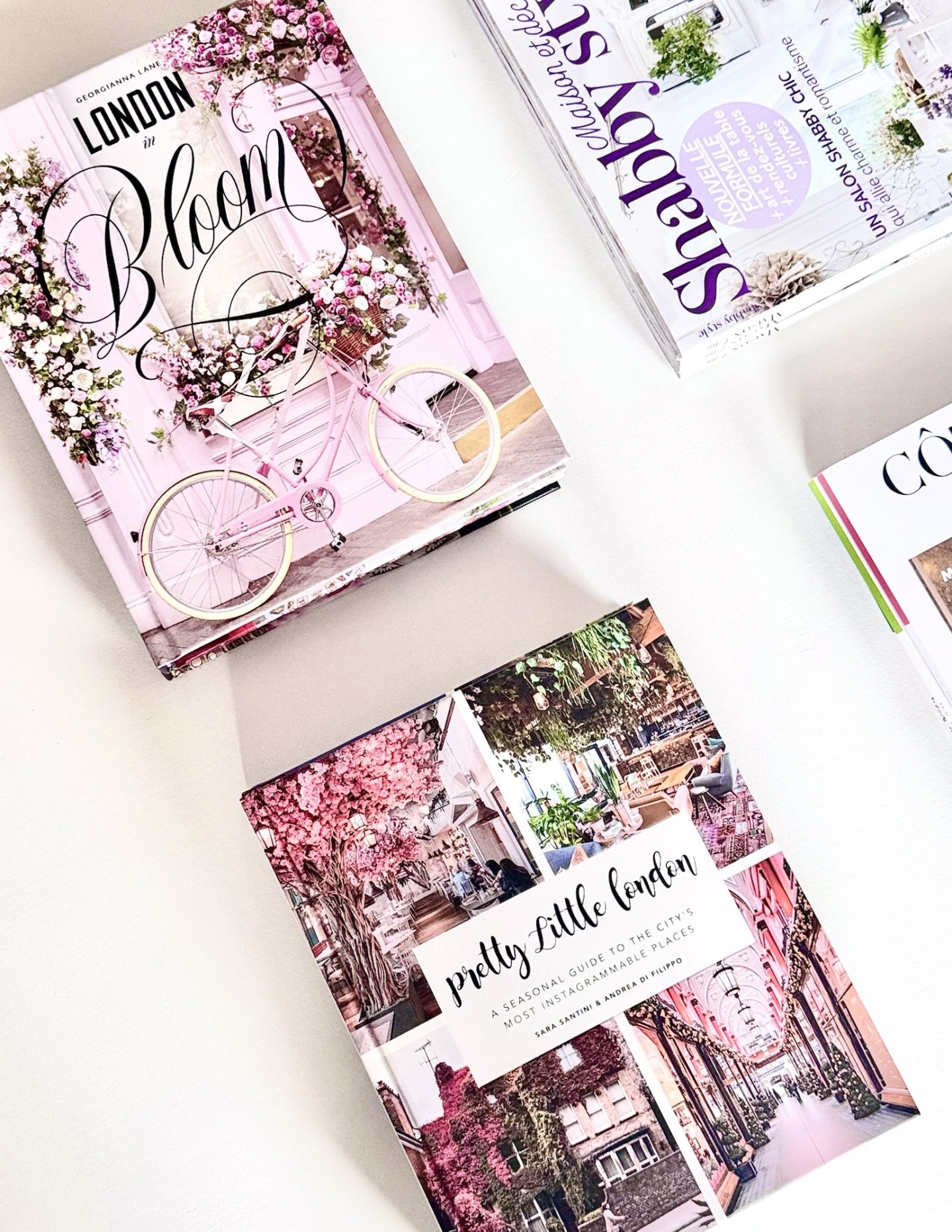 beaux livres roses