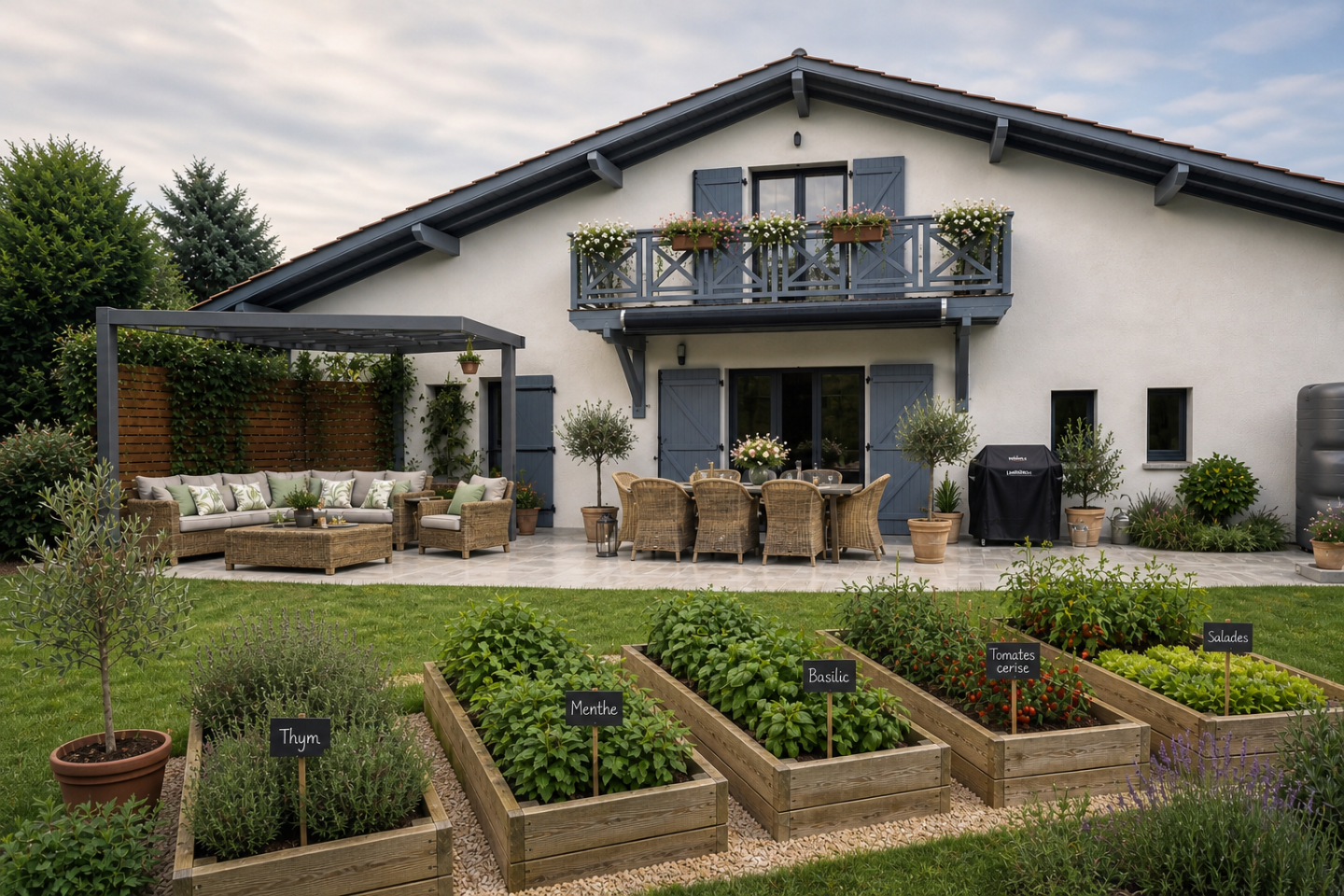 am&eacute;nagement jardin cosy 