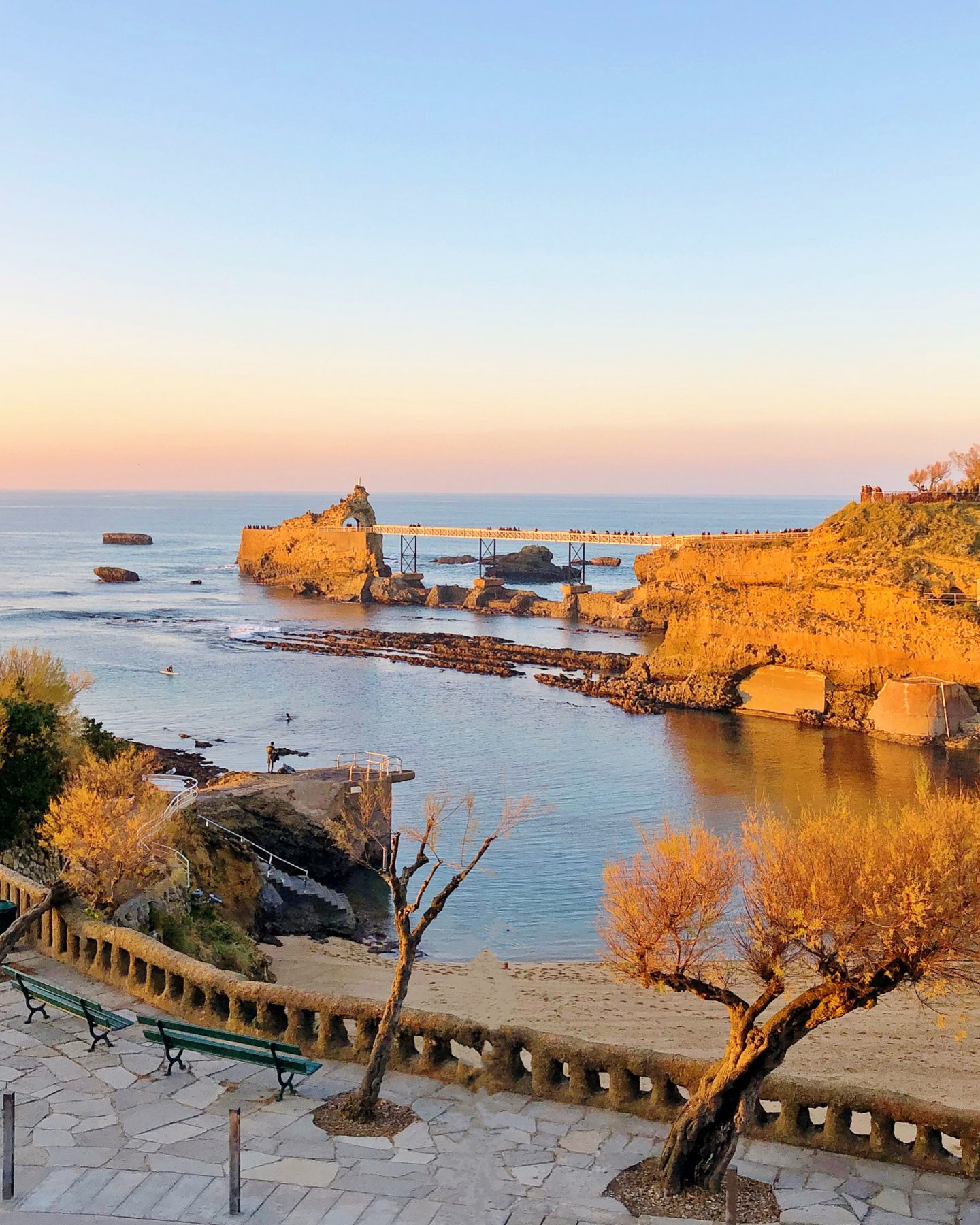 rocher de la vierge biarritz 