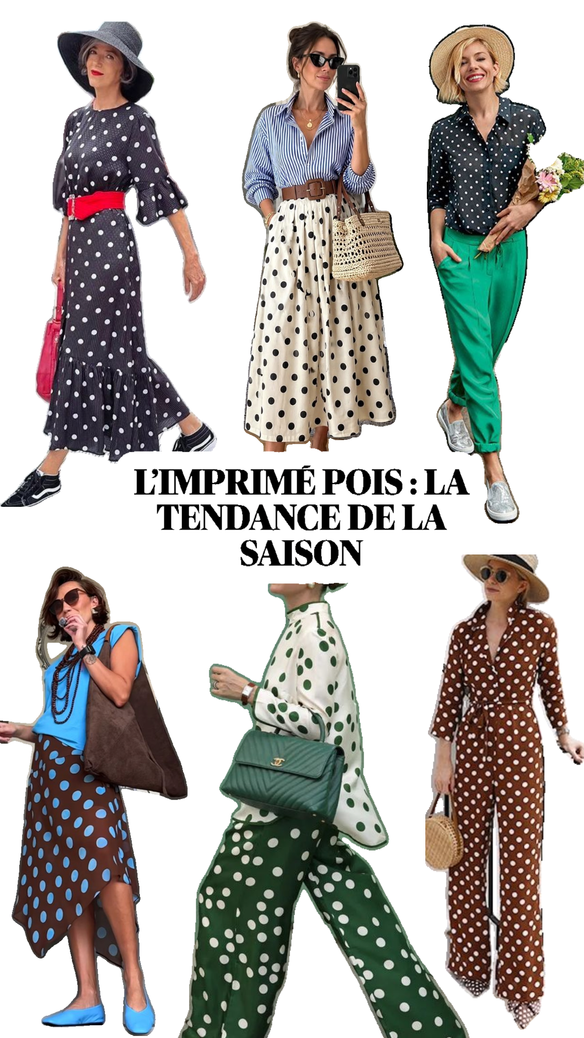 comment bien porter l'imprim&eacute; pois