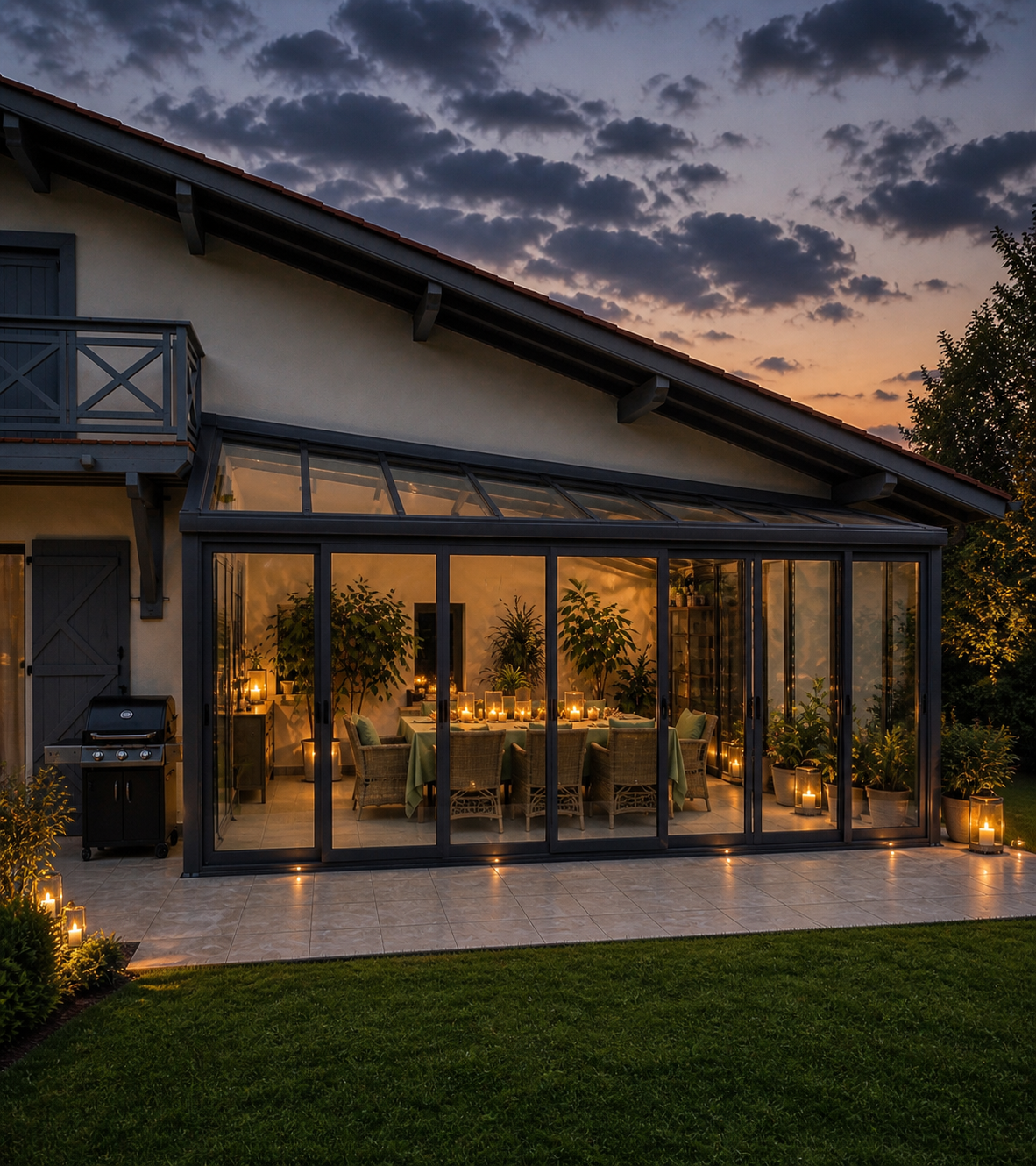 id&eacute;e am&eacute;nagement terrasse avec v&eacute;randa 