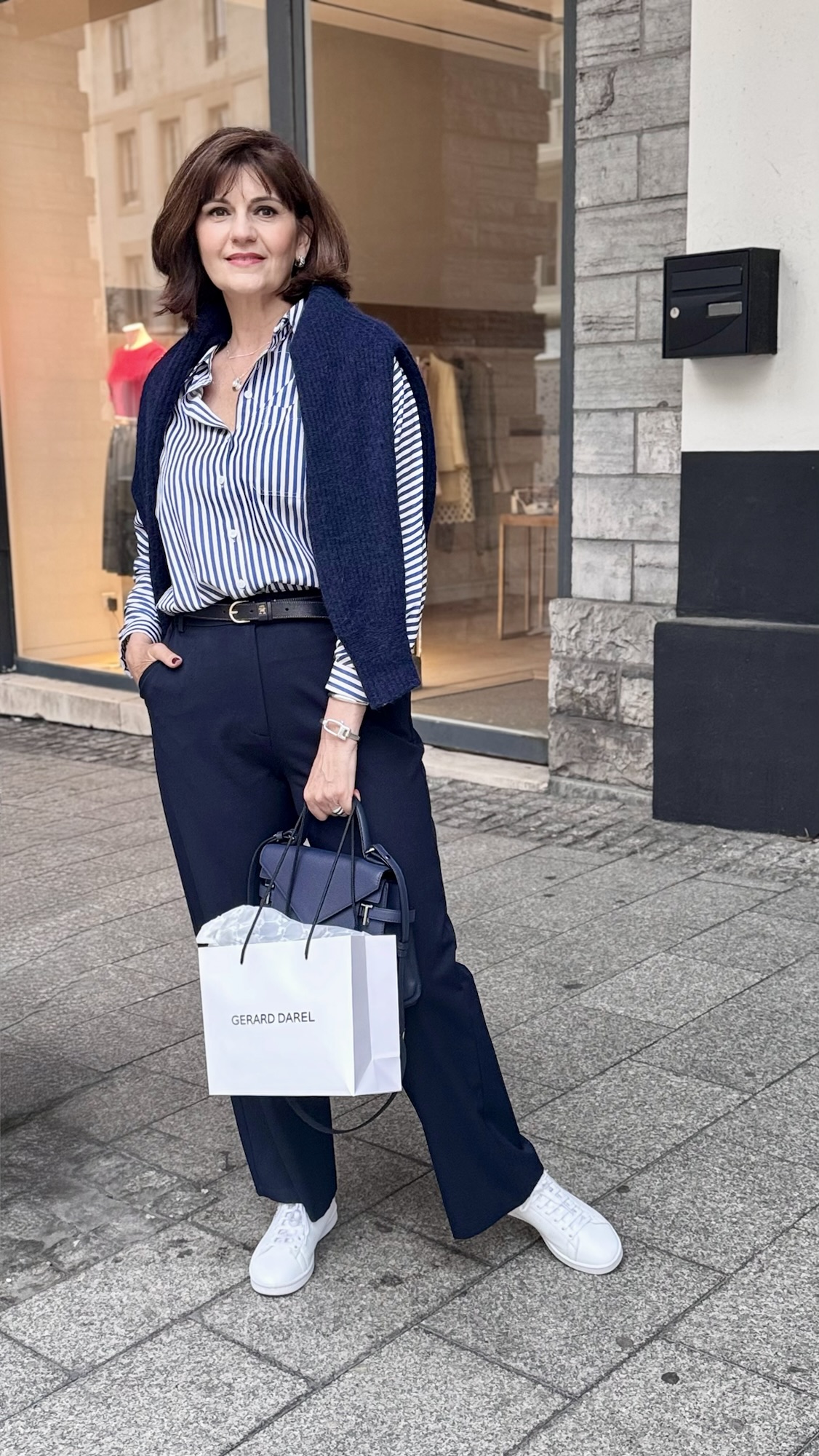 chemise &agrave; rayures femme 