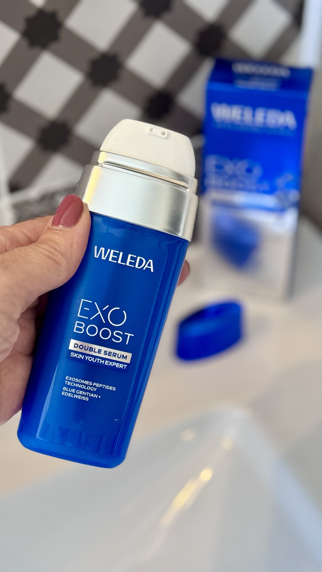 avis sur le sérum anti-âge Exo Boost Weleda