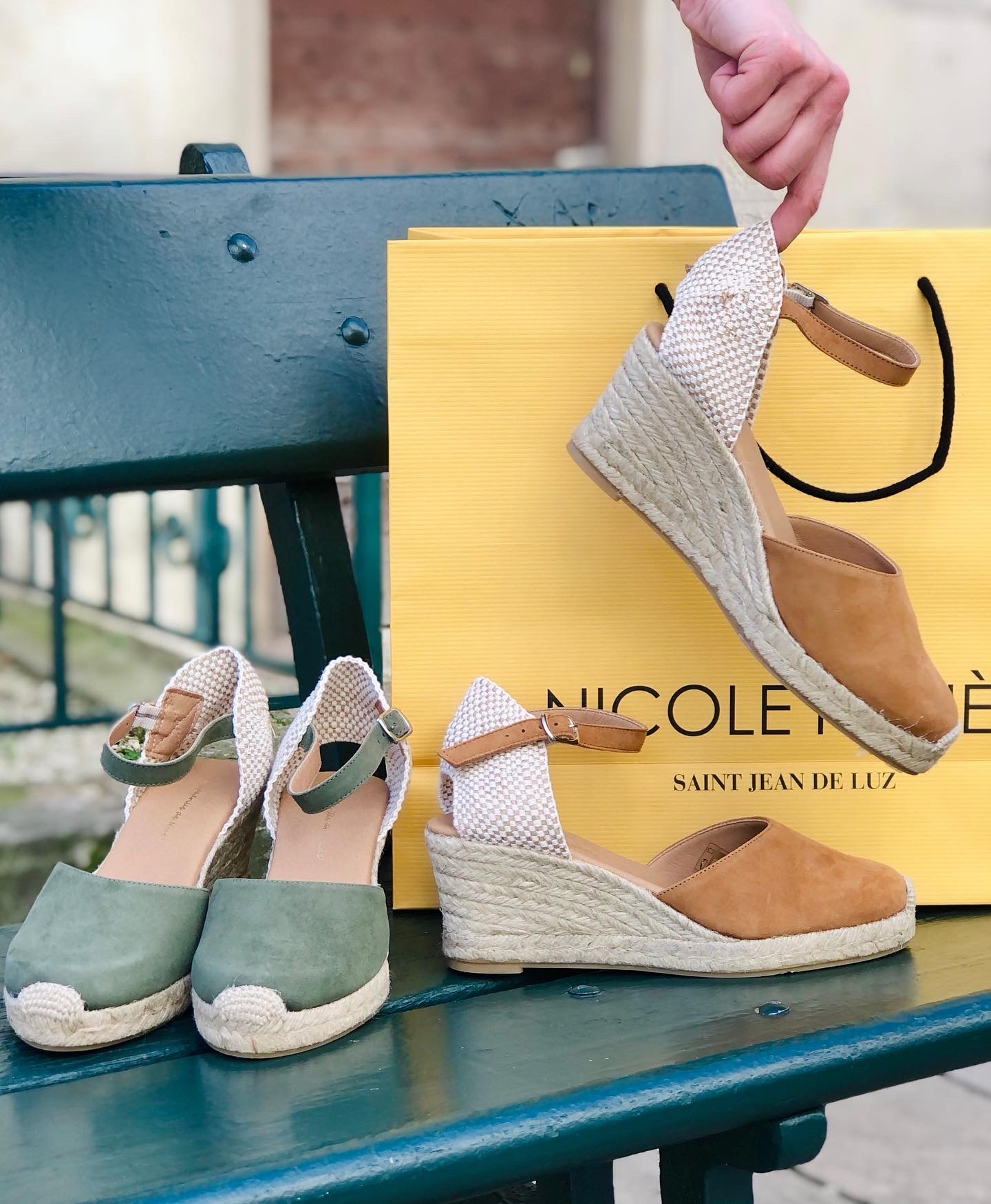 Espadrilles compensées Nicole Pariès