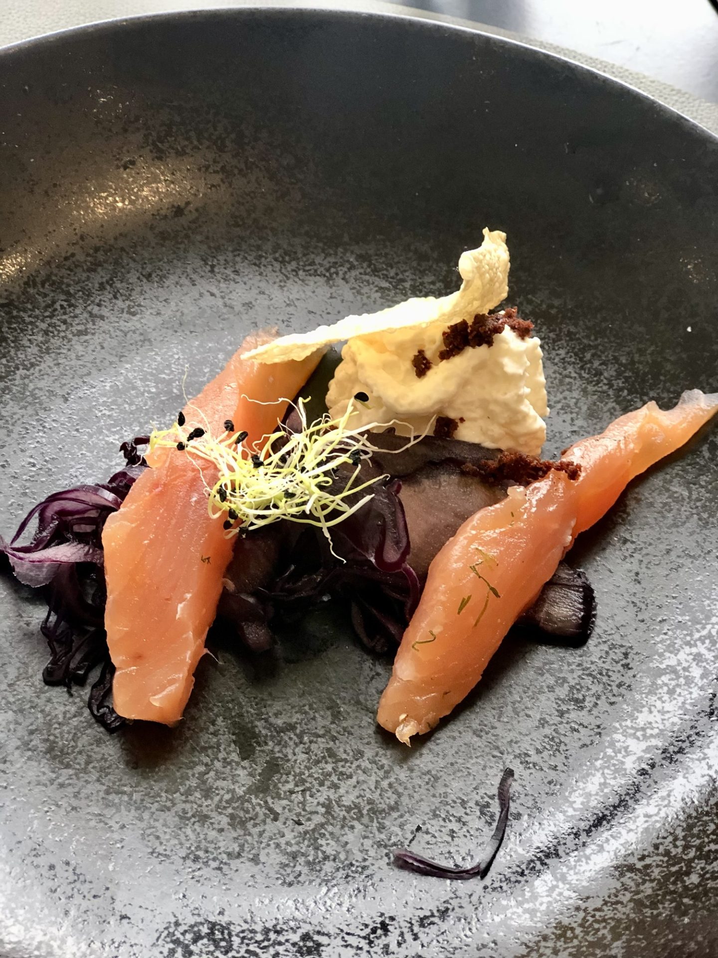 Plat Restaurant du grand Hôtel Saint Jean de Luz