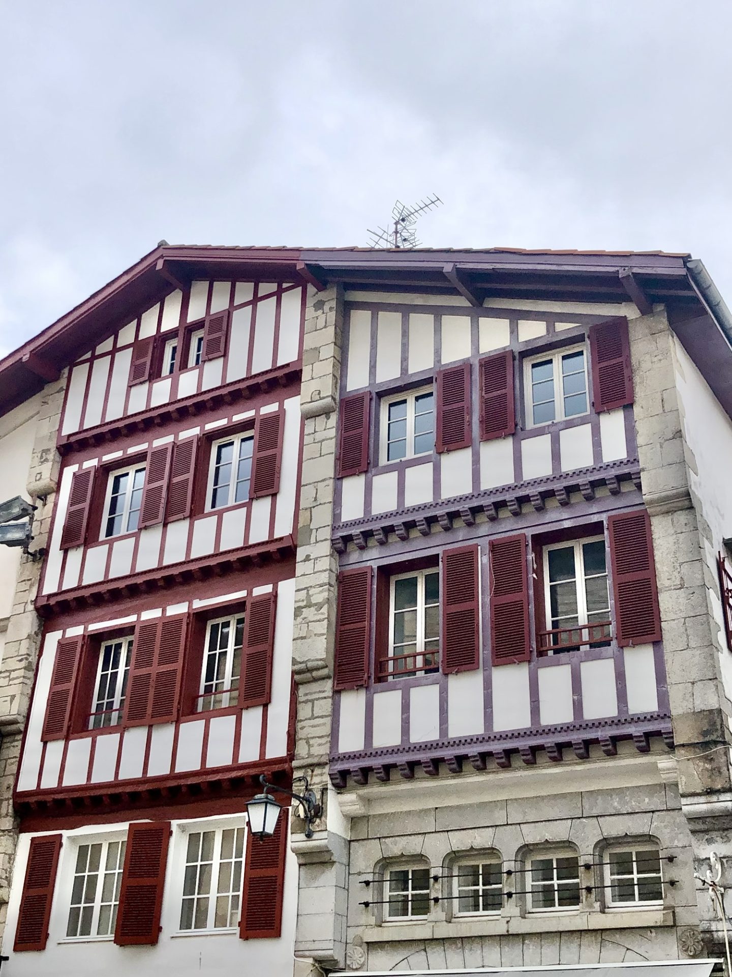 façade maison à Saint-Jean-de-luz