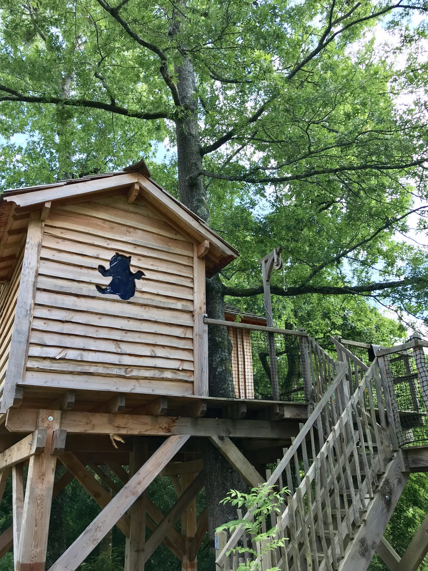 Weekend dans une cabane dans les arbres